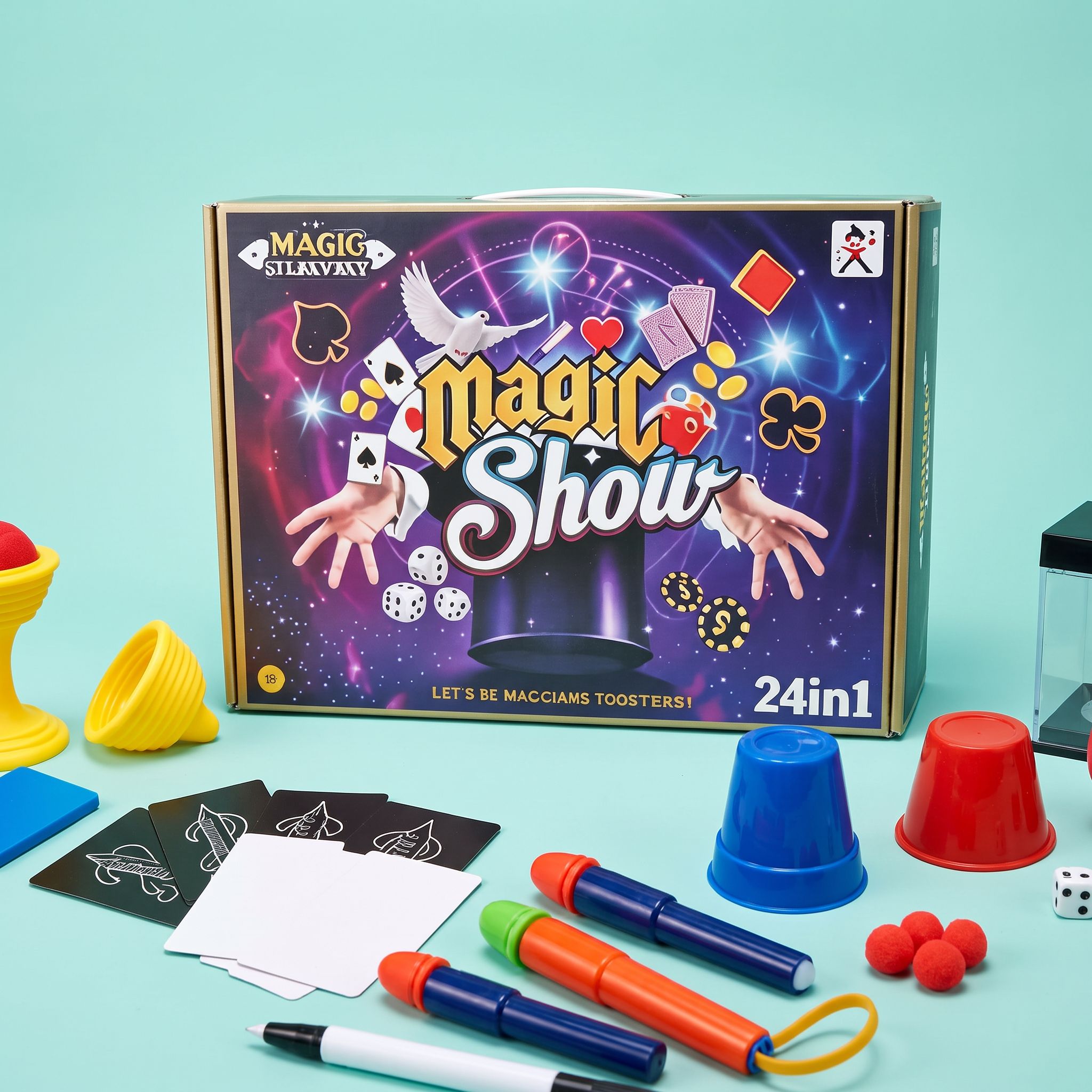 Kit de magie 24 tours débutant
